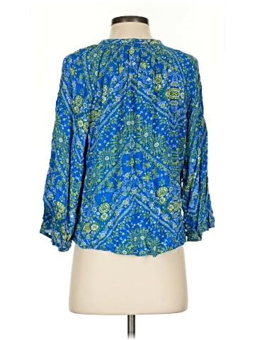 Scoop 3/4 Sleeve Blouse (view 2)