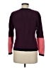 Lisa Todd Color Block Purple Pullover Sweater Size M - photo 2