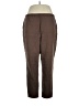 D&Co. Solid Brown Casual Pants Size XL (estimated) - photo 1
