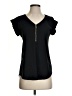 Express Black Short Sleeve Henley Size XS - photo 1