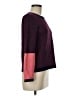 Lisa Todd Color Block Purple Pullover Sweater Size M - photo 4