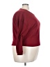One Step Up Burgundy Pullover Sweater Size 3X - photo 4
