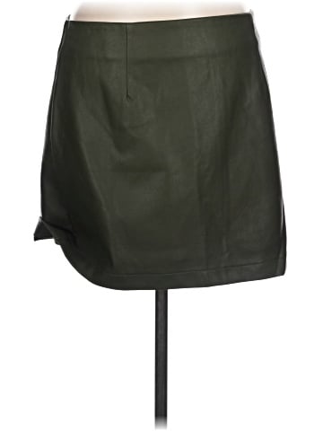 Francesca's Faux Leather Skirt (view 1)