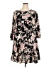 Eliza J 100% Polyester Floral Black Casual Dress Size 18 - photo 1