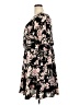 Eliza J 100% Polyester Floral Black Casual Dress Size 18 - photo 5