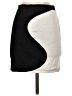 Adika Color Block Black Casual Skirt Size S - photo 2