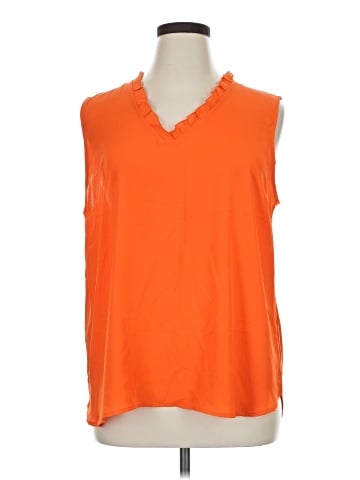 Ann Taylor Factory Sleeveless Blouse (view 1)