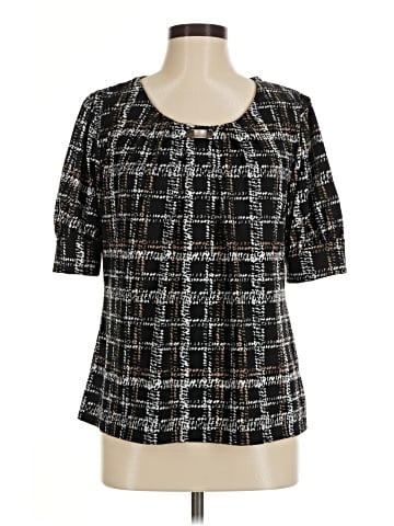 Notations Short Sleeve Blouse (view 1)