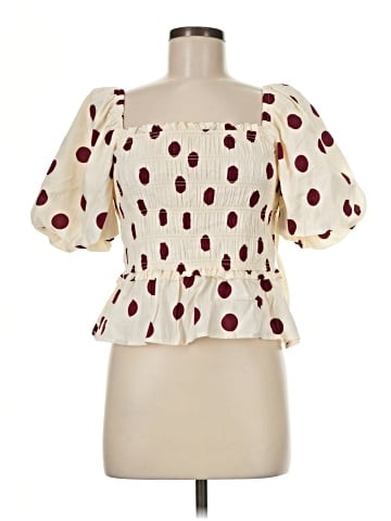 Francesca's Short Sleeve Blouse (view 1)