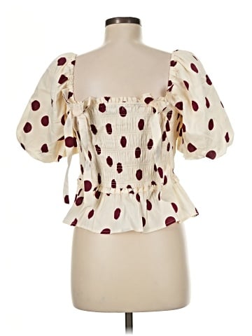 Francesca's Short Sleeve Blouse (view 2)