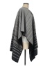 Ike Behar Gray Poncho One size - photo 4