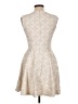 Diane von Furstenberg Argyle Ivory Cocktail Dress Size 10 - photo 2