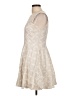 Diane von Furstenberg Argyle Ivory Cocktail Dress Size 10 - photo 5