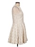 Diane von Furstenberg Argyle Ivory Cocktail Dress Size 10 - photo 4