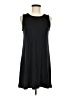 Gottex Solid Black Casual Dress Size M - photo 1