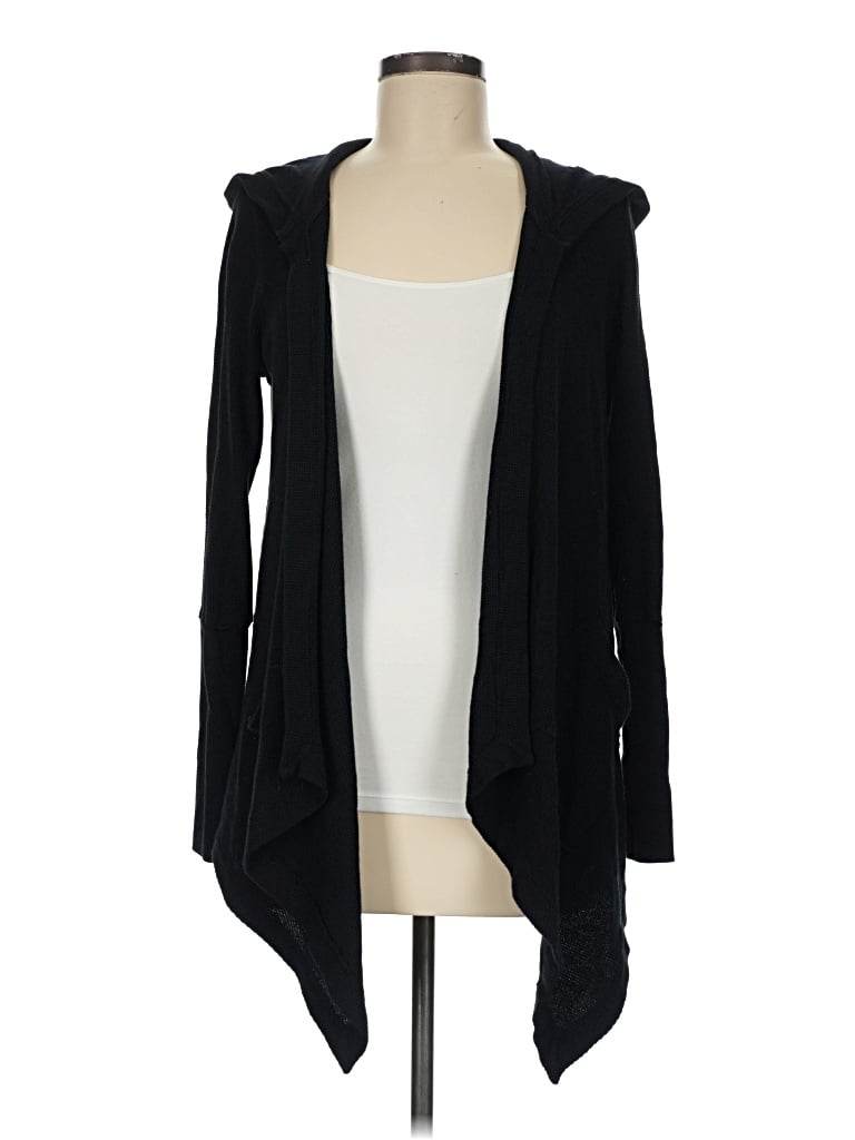 Pre-owned Splendid Cardigan Sweater In Black