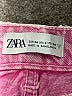 Zara Pink Denim Shorts Size 2 - photo 3