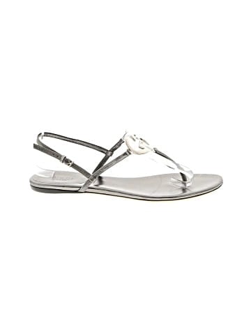 Gucci Interlocking G Logo Leather T-Strap  (view 1)