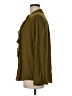 Ann Taylor 100% Polyester Green Long Sleeve Blouse Size M - photo 5