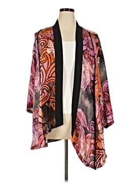 Citron Santa Monica Collection Short Sleeve Silk Top (view 1)