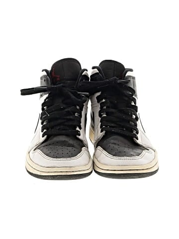 Air Jordan 1 Mid 'Reverse Black Toe' Sneakers (view 2)