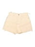 PacSun 100% Cotton Ivory Pink Khaki Shorts Size 24 waist - photo 1