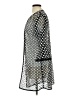 Assorted Brands Polka Dots Silver Ivory Coat Size XS - photo 5