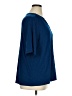 J.Jill Blue Short Sleeve Henley Size XL - photo 4