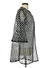 Assorted Brands Polka Dots Silver Ivory Coat Size XS - photo 4