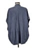 Easel 100% Rayon Blue 3/4 Sleeve Blouse Size M - photo 2
