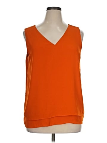 Ann Taylor Factory Sleeveless T-Shirt (view 1)