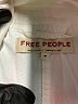 Free People 100% Cotton Ivory Blazer Size M - photo 6