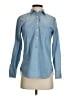 J.Crew 100% Cotton Blue Long Sleeve Button-Down Shirt Size 0 - photo 1