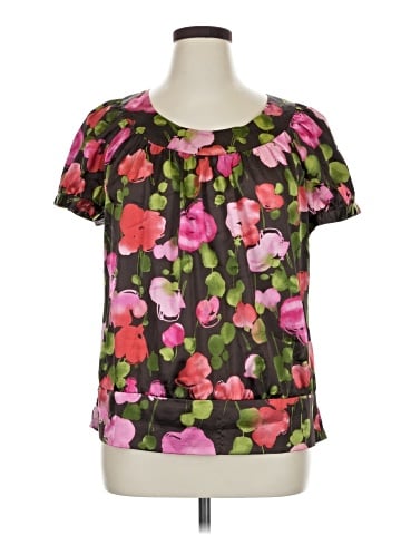 Apt. 9 Short Sleeve Blouse (view 1)