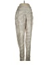 Garnet Hill Metallic Silver Casual Pants Size XS - photo 1