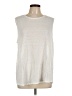 J.Jill Ivory Sleeveless Top Size L - photo 1