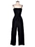 J.Crew 100% Linen Solid Black Jumpsuit Size 2 - photo 1
