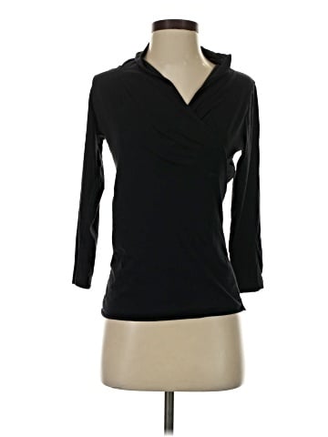 Velvet 3/4 Sleeve Top (view 1)