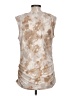 Donna Karan New York Tan Sleeveless Top Size L - photo 2