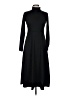 Compositions 100% Polyester Solid Black Casual Dress Size M - photo 1