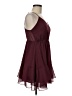 Commense Solid Burgundy Cocktail Dress Size M - photo 4