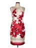 Donna Ricco Floral Red Cocktail Dress Size 10 - photo 1