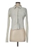 Cider Tweed Ivory Long Sleeve Blouse Size M - photo 1
