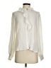 Assorted Brands Ivory Long Sleeve Blouse Size S - photo 1