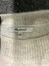 Madewell Ivory Tan Turtleneck Sweater Size M - photo 7