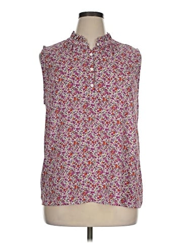 Ann Taylor LOFT Outlet Sleeveless T-Shirt (view 1)