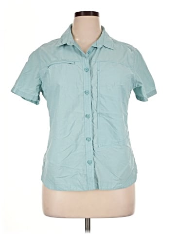 L.L.Bean Short Sleeve Button-Down Shirt (view 1)