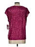 Vince Camuto Pink Short Sleeve Top Size L - photo 2