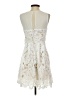 Francesca's 100% Polyester Ivory Cocktail Dress Size S - photo 2