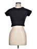 JoyLab Black Short Sleeve Turtleneck Size L - photo 1
